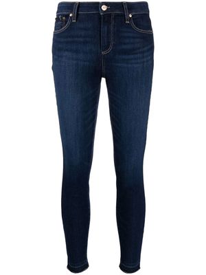 PAIGE skinny-cut cropped jeans - Blue