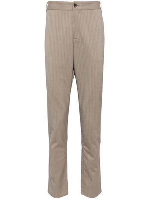 PAIGE Stafford tapered trousers - Brown