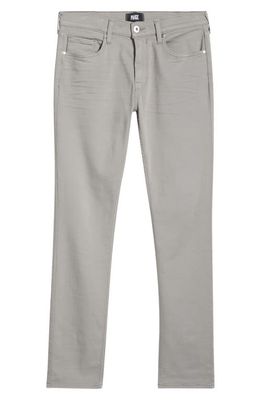 PAIGE TRANSCEND - Lennox Slim Fit Jeans in Static Grey