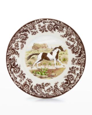 Paint Horse Salad Plate