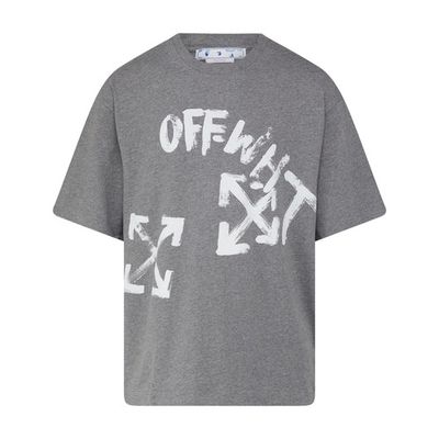 Paint Script Over Skate t-shirt