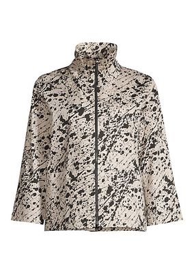 Paint Splash Zip Jacket