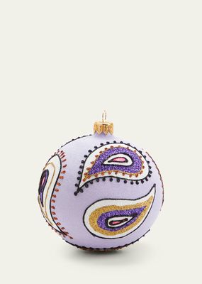 Paisley Christmas Ornament