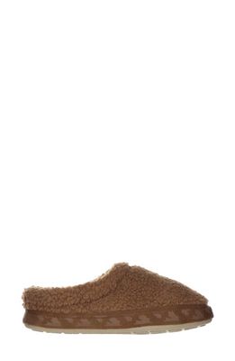 Pajar Calia High Pile Fleece Slipper in Chestnut