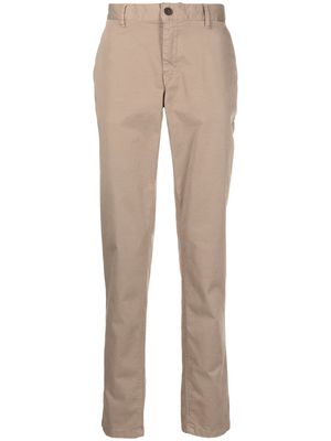 Pal Zileri straight-leg chino trousers - Brown
