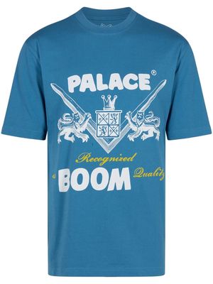 Palace Boom Quality cotton T-shirt - Blue