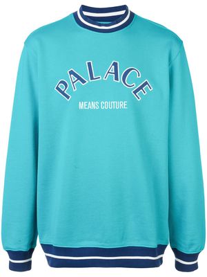 Palace Couture Crew sweatshirt - Blue