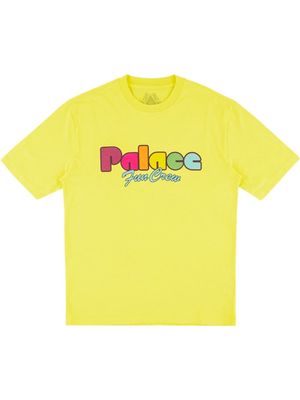 Palace Fun print T-shirt - Yellow