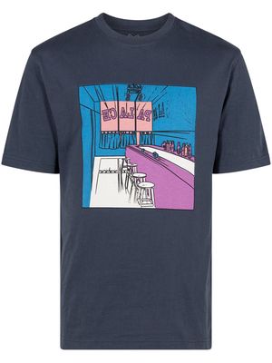 Palace graphic-print cotton T-shirt - Blue