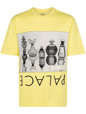 Palace Nasal cotton T-shirt - Yellow