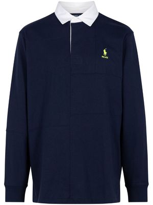 Palace Pieced Rugby - Blue