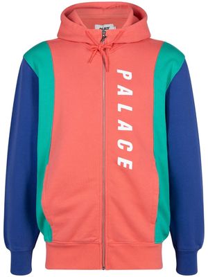 Palace Raw-Tony zip-up hoodie - Pink