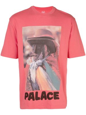 Palace Stoggie graphic-print T-shirt - Pink