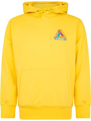 Palace Tri-Dart logo-print hoodie - Yellow