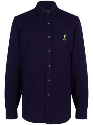 Palace x Ralph Lauren B.D. Pieced flannel shirt - Purple