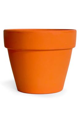 PALETTE POTS The Terra Matte Plant Pot in Orange