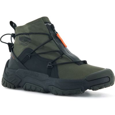 Palladium Off Grid Waterproof Boot in Olive Night