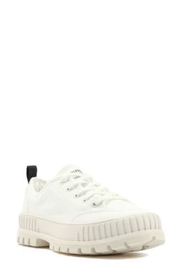 Palladium Pallashock Low Top Sneaker in Star White