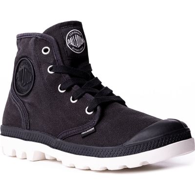 Palladium Pampa Hi Bootie in Black/Marshmallow