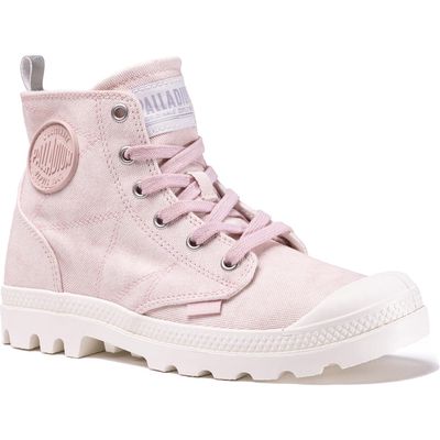 Palladium Pampa Hi Zip Bootie in Rose Smoke/White 