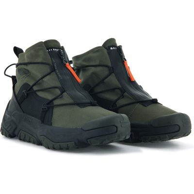 Palladium Pampa Travel Lite RS Boot in Olive Night 