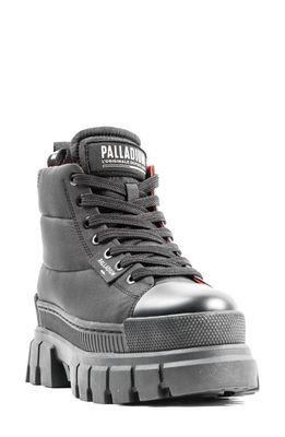 Palladium Revolt Overcush Boot in Black/Black 