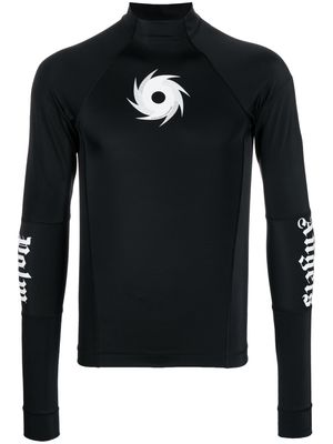 Palm Angels Anti-UV Surf T-shirt - Black