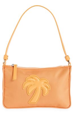 Palm Angels Big Palm Nylon Top Handle Bag in Mock Orange Mock Orange