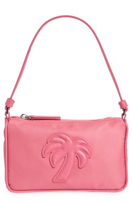 Palm Angels Big Palm Nylon Top Handle Bag in Pink Pink