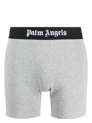 Palm Angels classic logo boxers - Grey