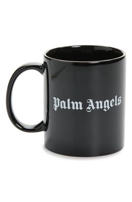 Palm Angels Classic Logo Mug in Black White
