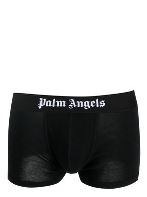 Palm Angels classic logo-waistband boxers - Black