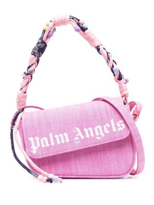 Palm Angels Crash logo-print shoulder bag - Pink
