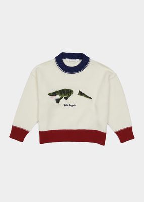 Palm Angels Croco Sweater