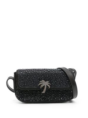 Palm Angels crystal-embellished shoulder bag - Black