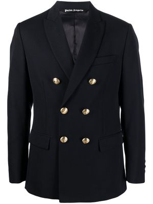 Palm Angels double-breasted blazer - Blue
