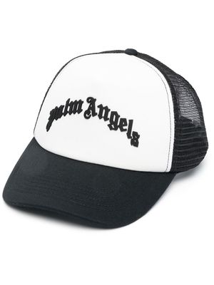 Palm Angels embroidered-logo mesh-panel cap - Black