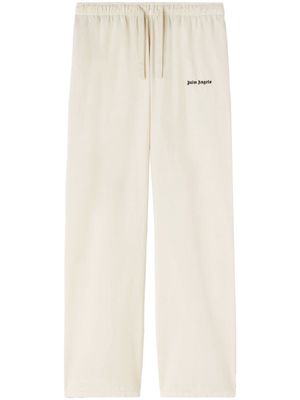 Palm Angels embroidered-logo track pants - Neutrals