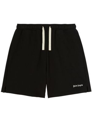 Palm Angels embroidered-logo track shorts - Black