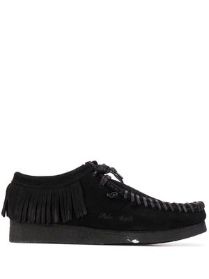 Palm Angels fringed lace-up shoes - 1010 BLACK BLACK