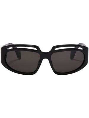 Palm Angels Heights cutout sunglasses - Black
