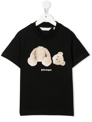 Palm Angels Kids graphic-print T-shirt - Black