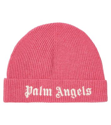Palm Angels Kids Logo beanie