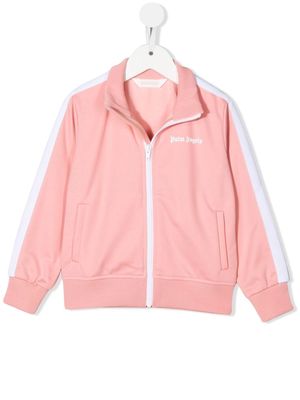 Palm Angels Kids logo-print track jacket - Pink