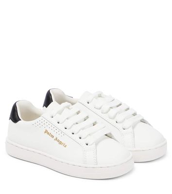 Palm Angels Kids Palm One leather sneakers