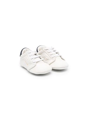 Palm Angels Kids slip-on leather sneakers - White