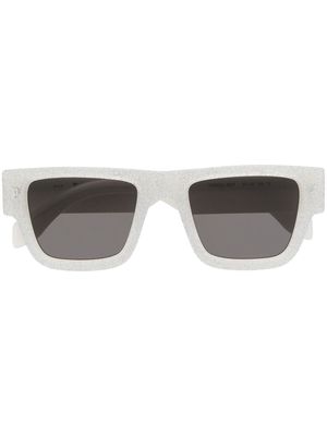 Palm Angels Lala rectangle-frame sunglasses - Grey