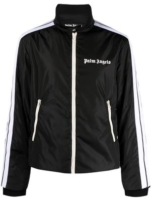 Palm Angels lightweight puffer track jacket - Black