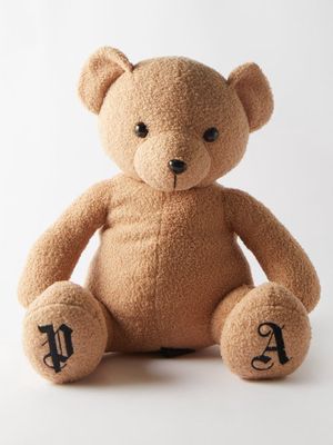 Palm Angels - Logo-embroidered Teddy Bear - Mens - Brown
