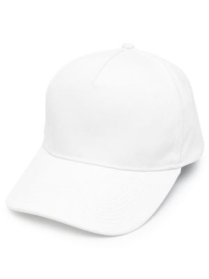 Palm Angels logo-patch cap - White